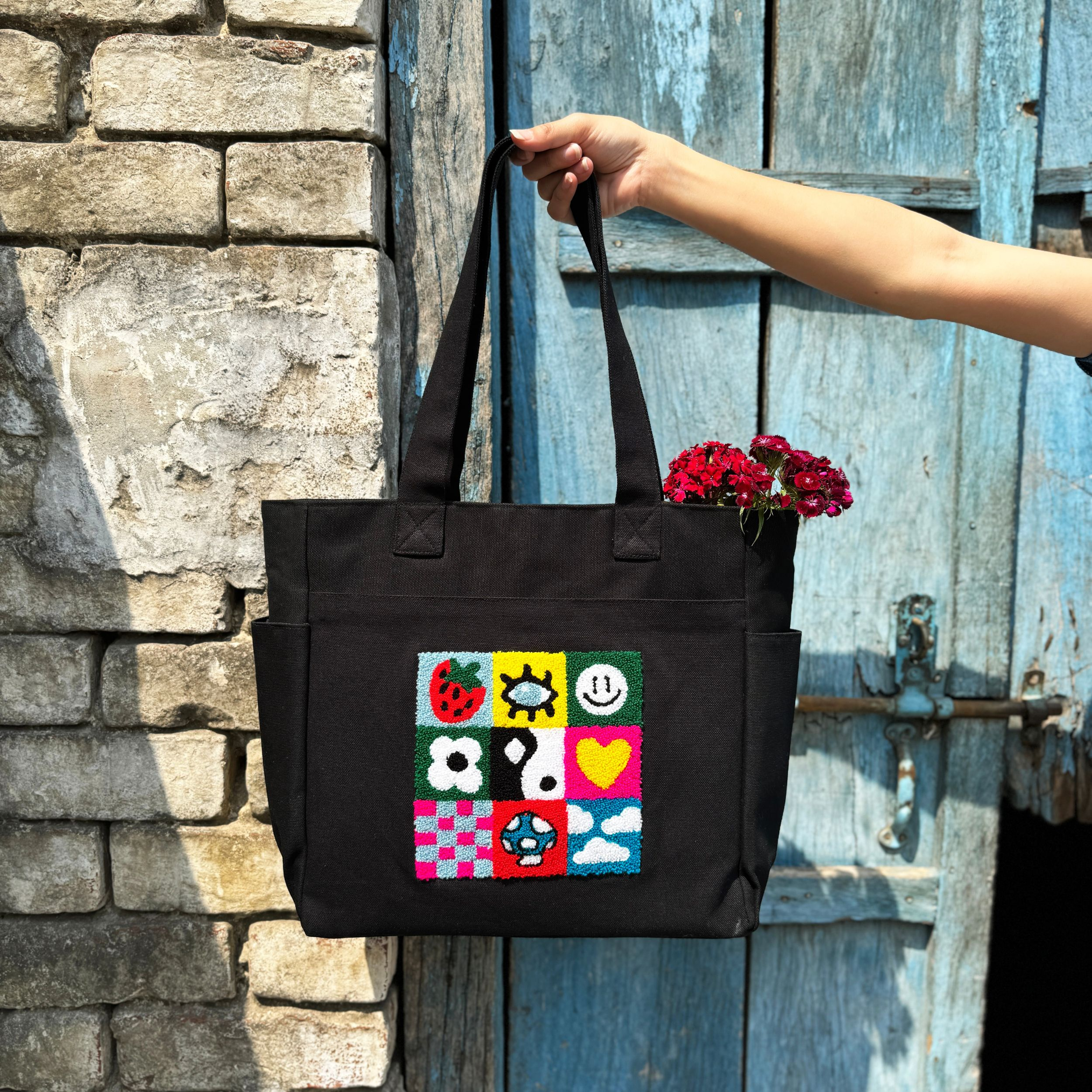STANDARDCALIFORNIA Canvas Tote Bag Large（Canvas tote bags