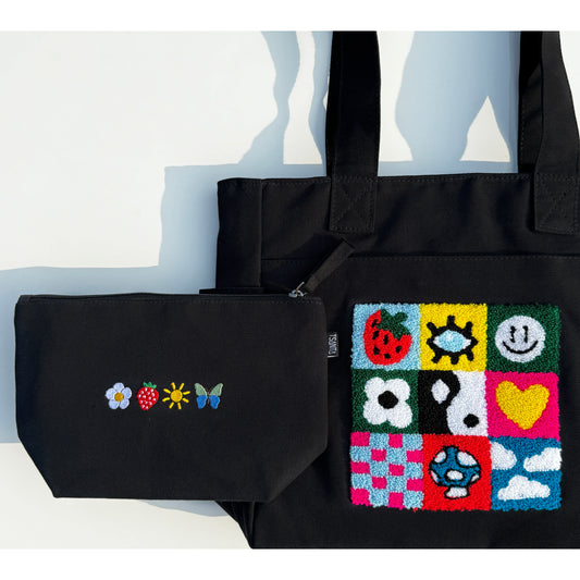 Spring Tote + Pouch 🌸