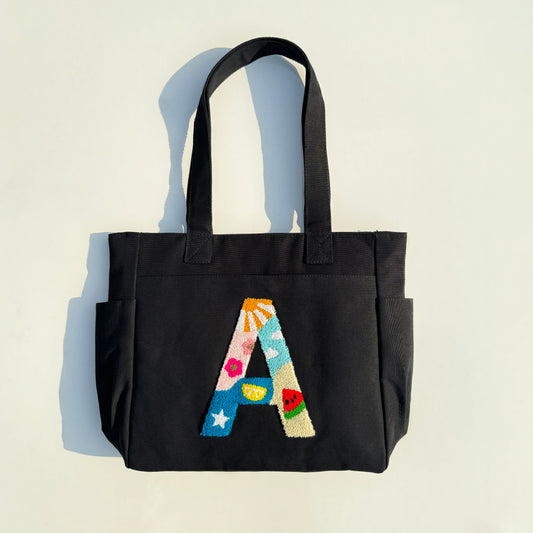 A Tufted Tote Bag