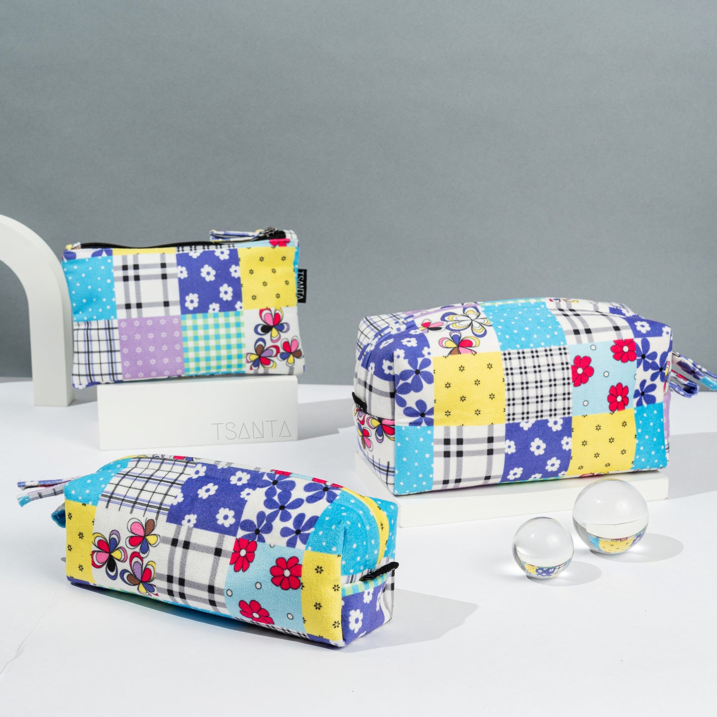 Color pop pouches (Set of 3)