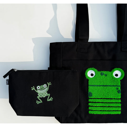 Froggy Bag + Pouch 🐸
