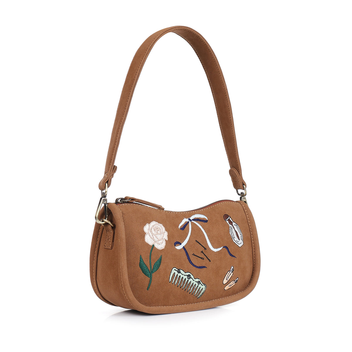 Roses & Ribbons Shoulder Bag