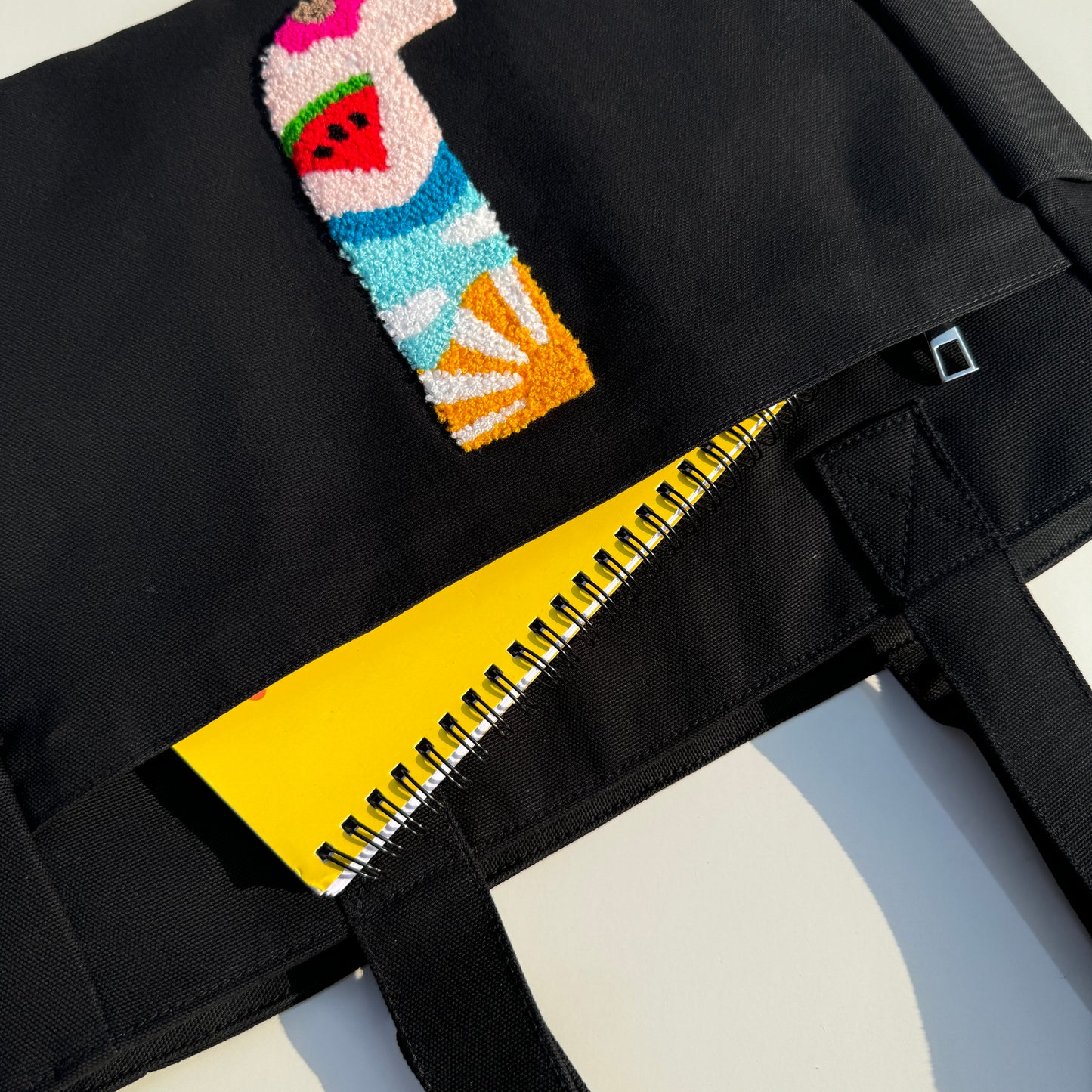 J Tufted Tote Bag