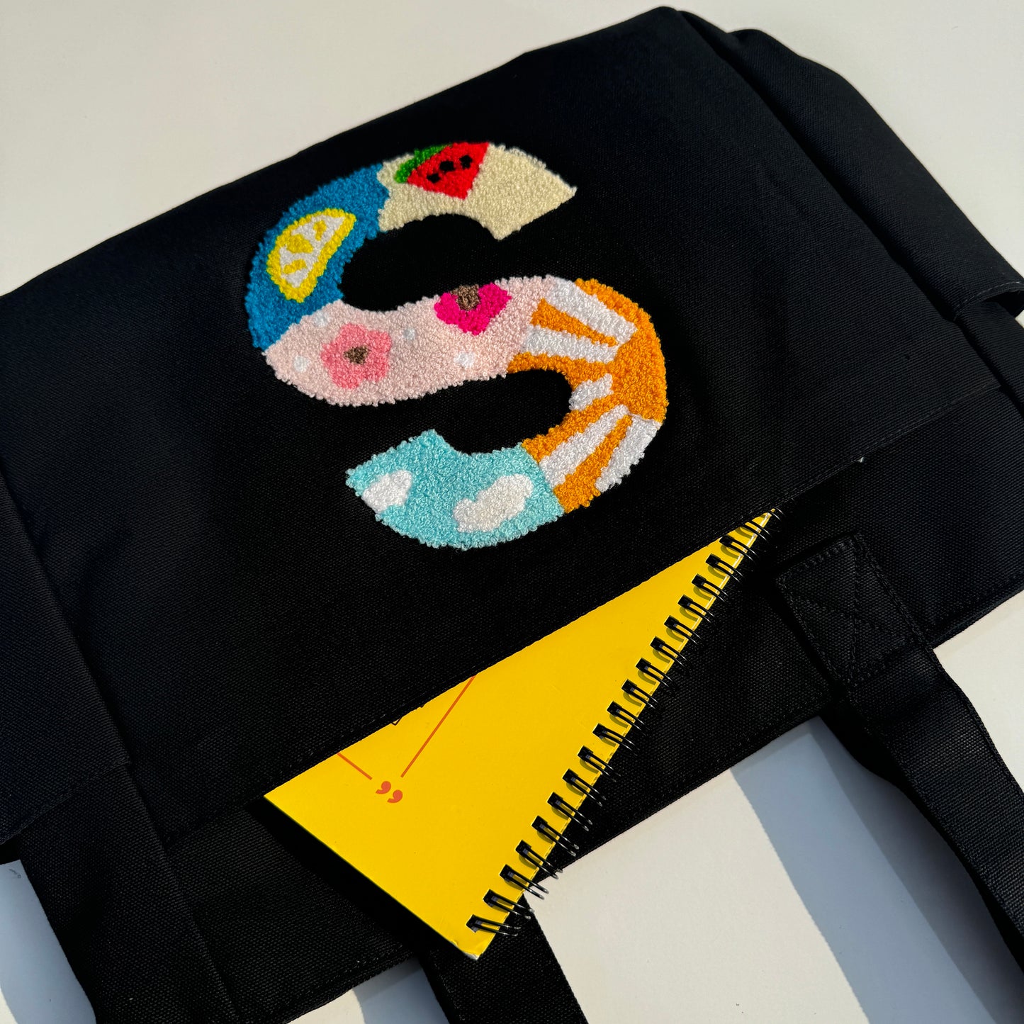 S Tufted Tote Bag