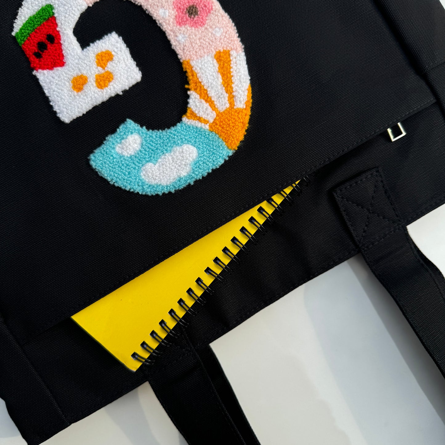 G Tufted Tote Bag