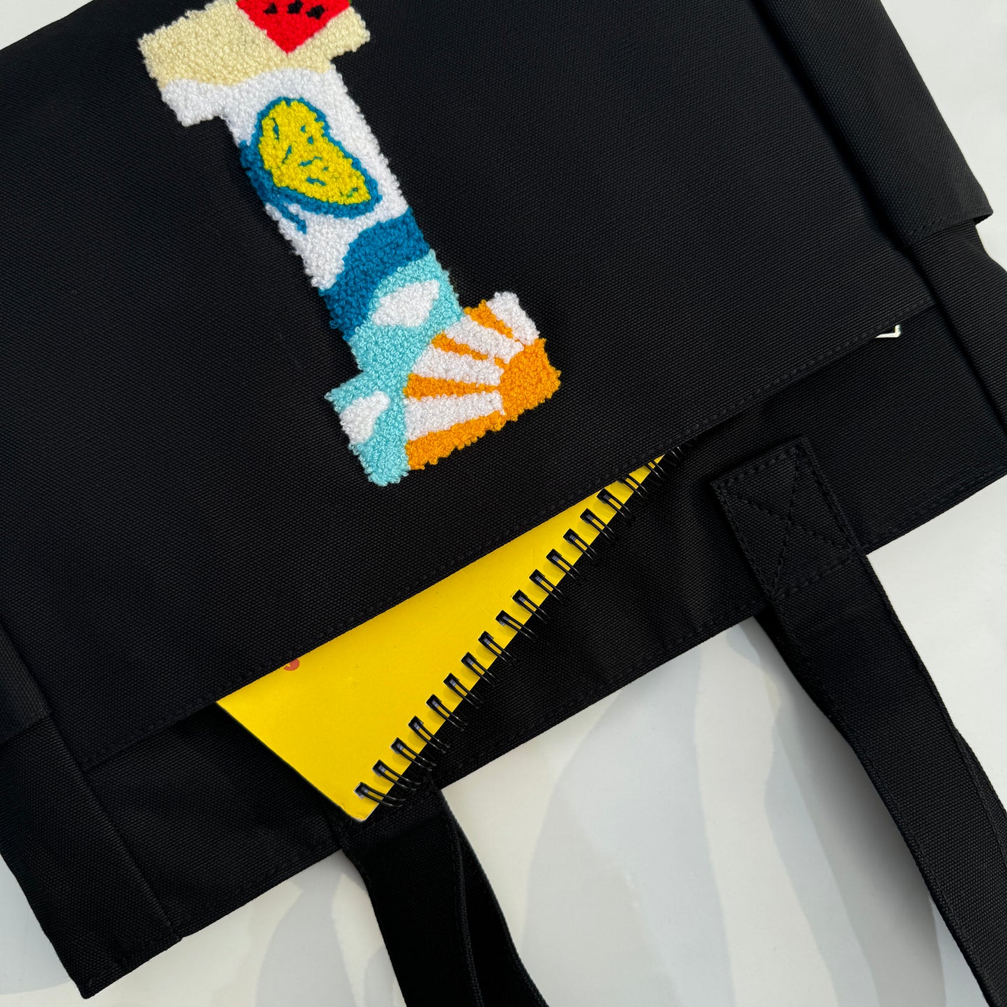 I Tufted Tote Bag