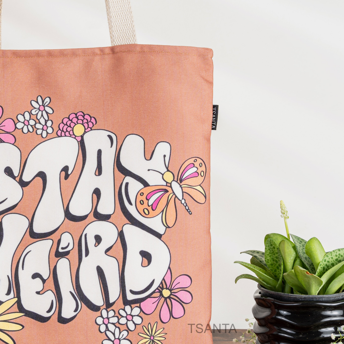 Stay Weird tote