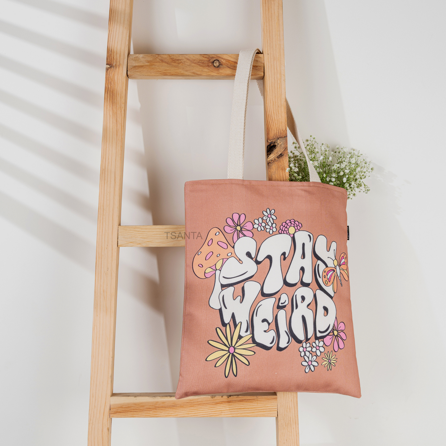 Stay Weird tote