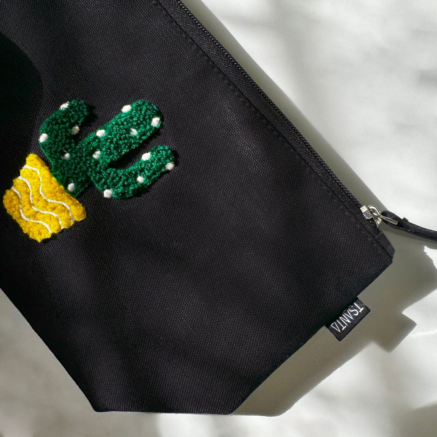 Leafy Tote + Cactus Pouch 🌵
