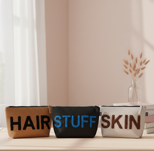 Hair Skin Stuff Pouch (Set of 3)