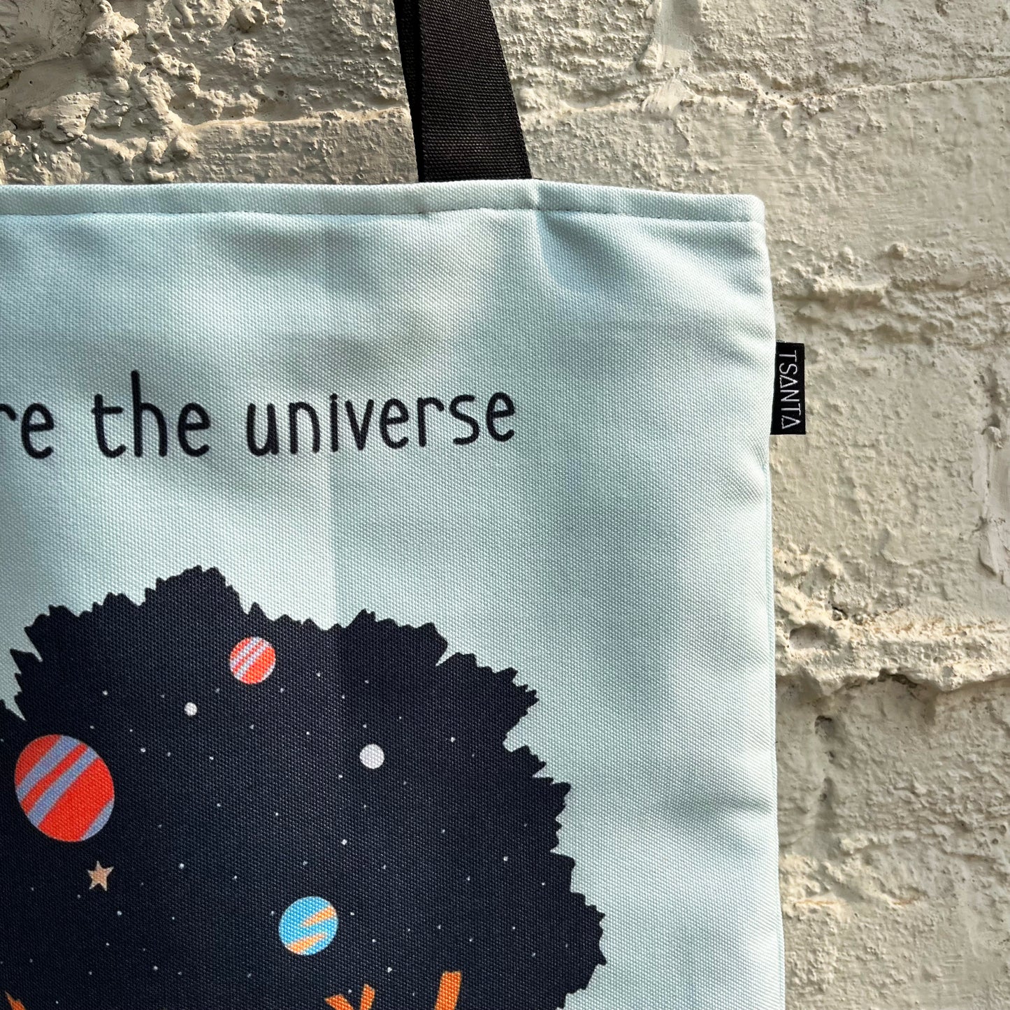 Explore the universe tote