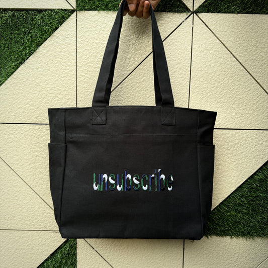 Unsubscribe Tote Bag