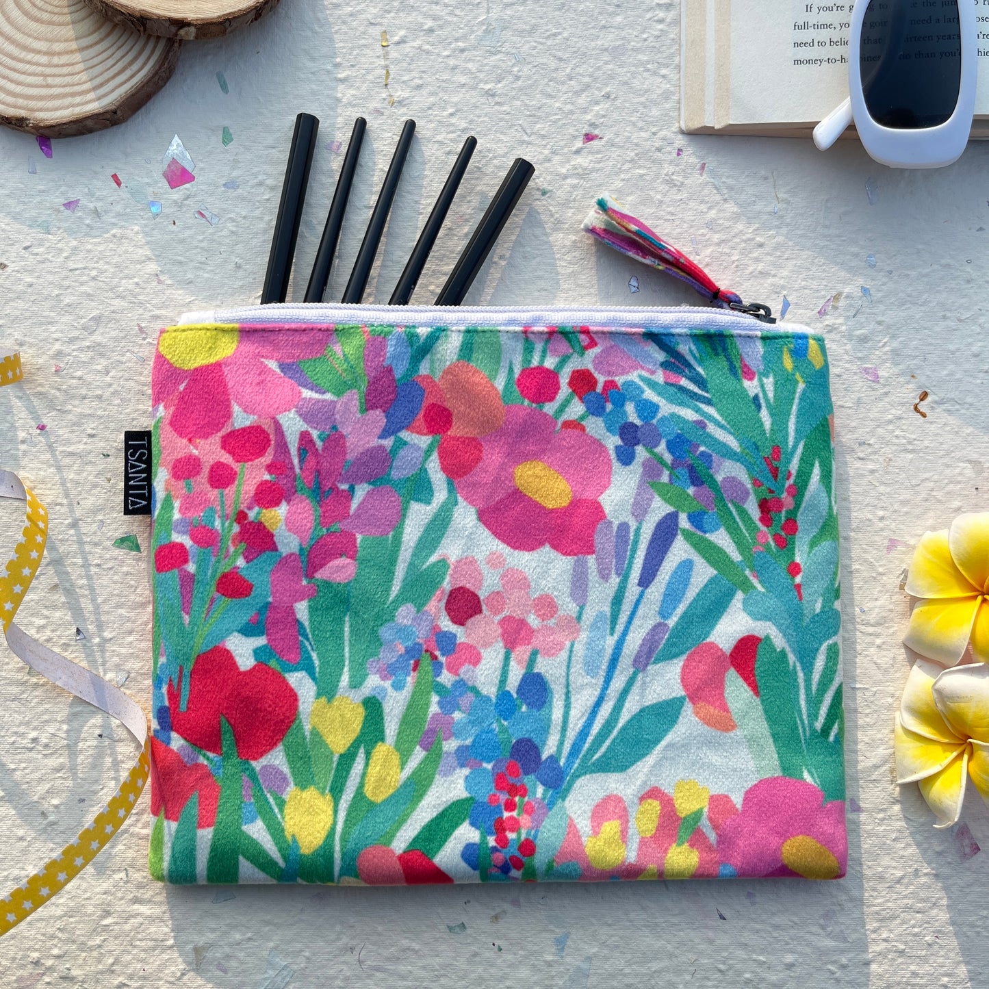 Flowery Pouch