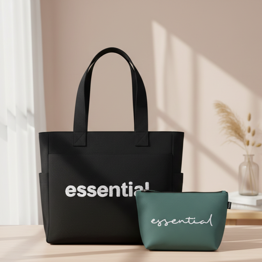 Essential Tote + Pouch