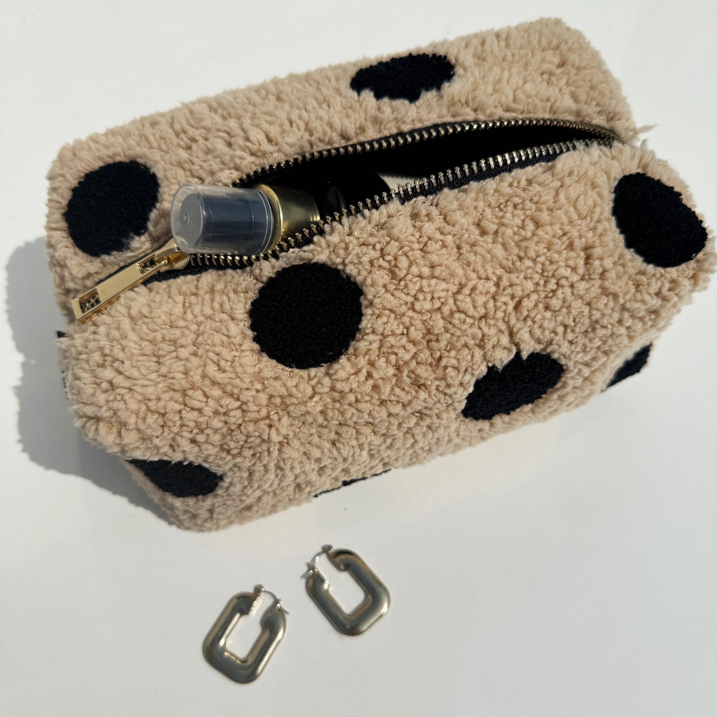 Polka Tufted Pouch