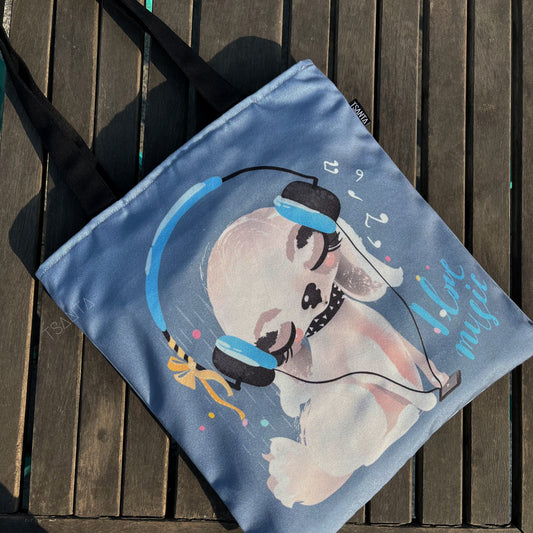 Music love tote