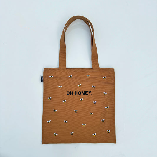 Oh Honey! Canvas Tote Bag