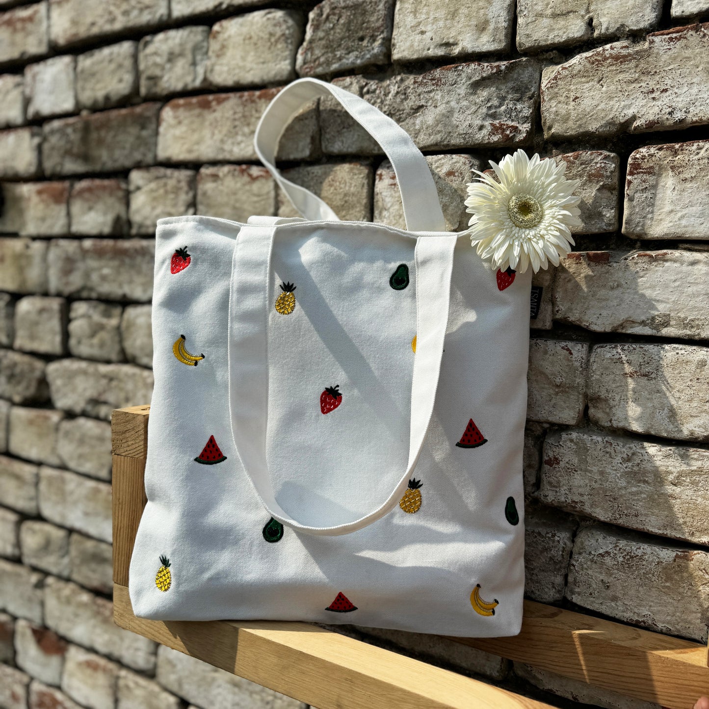 Fruity Canvas Tote Bag