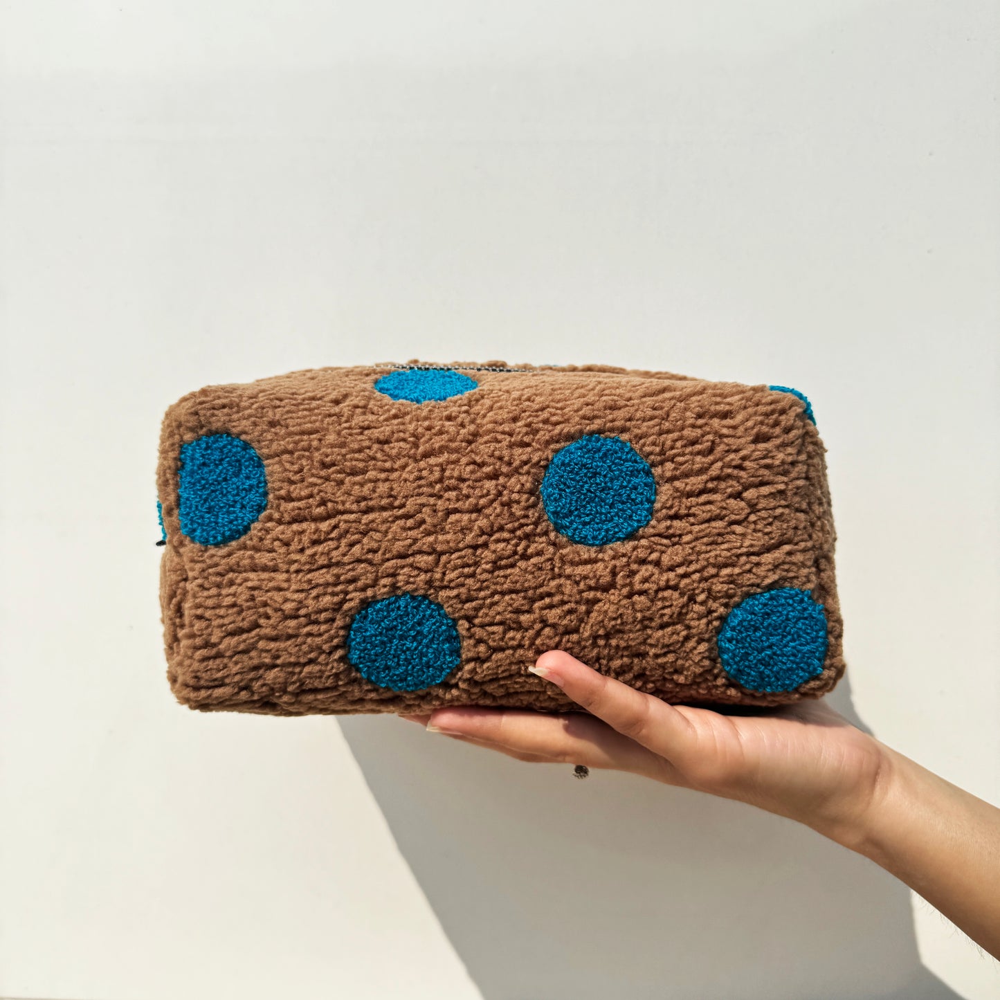 Polka Tufted Pouch