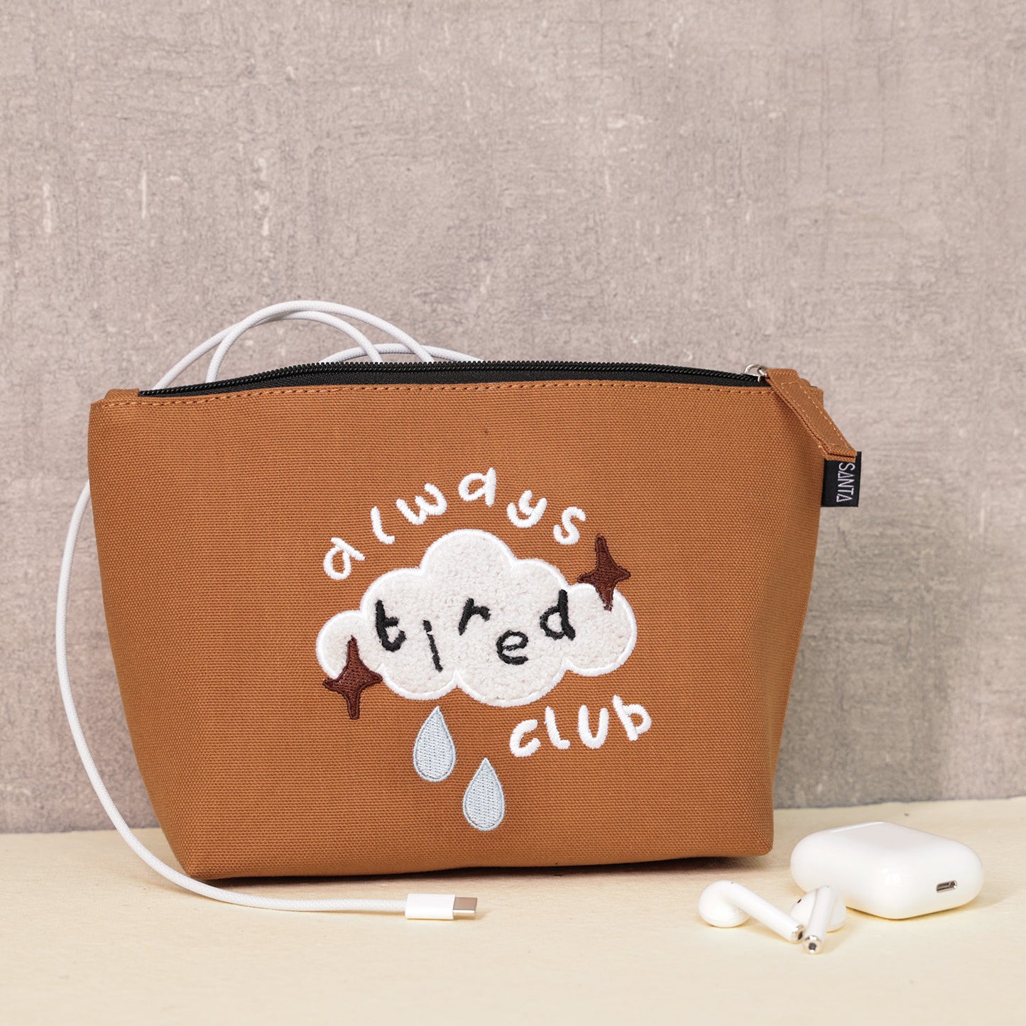 Low Battery Tote + Pouch